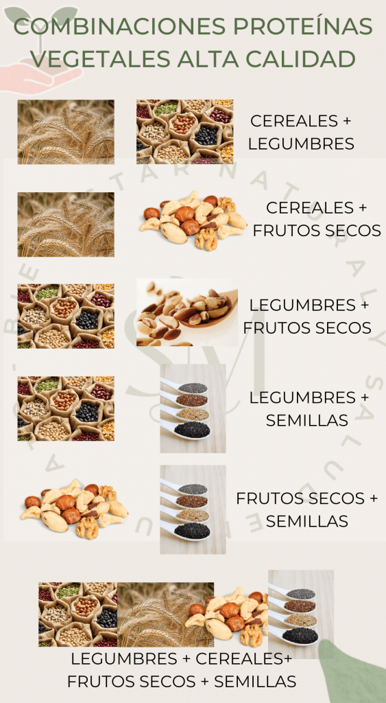 COMBINACIONES PROTEINAS